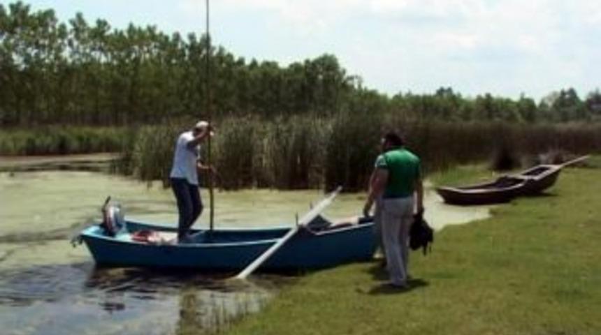 İ&ccedil;erisinde Tarihi Kalıntılar Bulunan Simenit G&ouml;l&uuml; Keşfedilmeyi Bekliyor