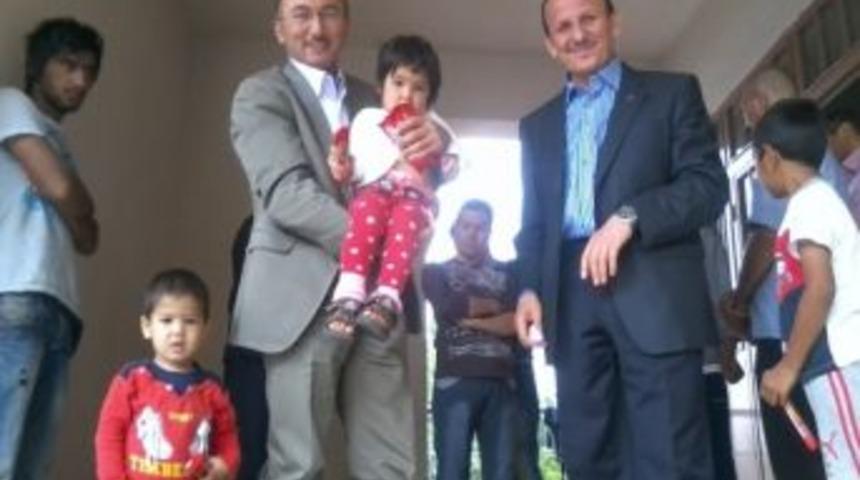 Başkan K&ouml;ksoy, Afganistan&rsquo;dan Gelen Aileler İle Bayramlaştı