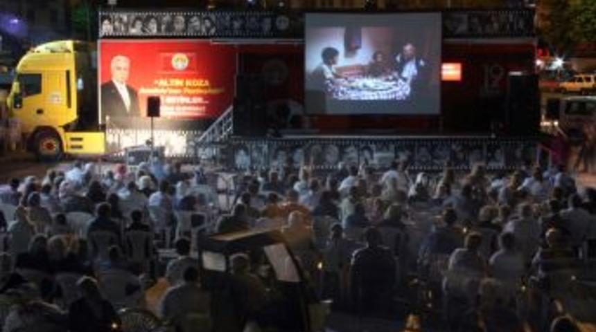 Gezici sinema Safranbolu'da