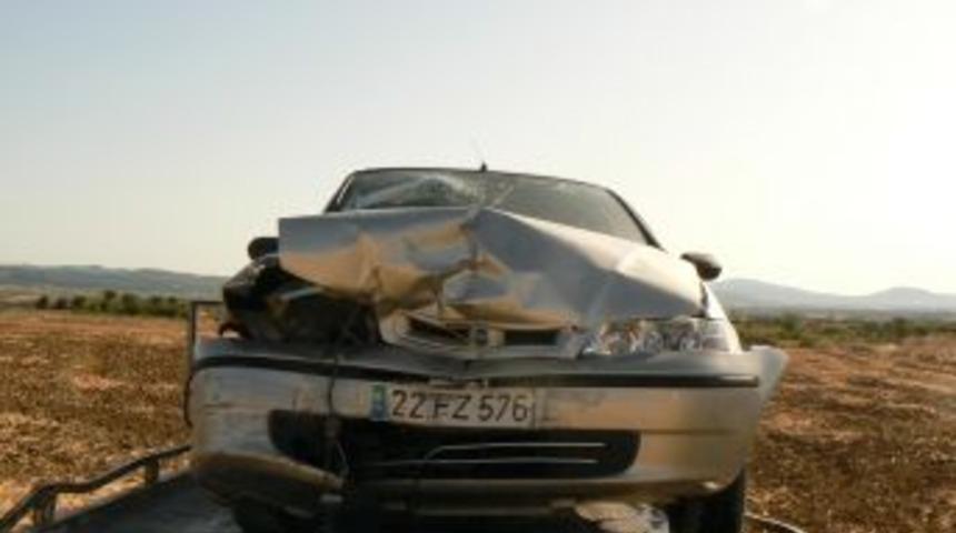 Keşan&rsquo;da Trafik Kazası: 5 Yaralı