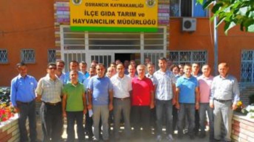Osmancık İlçe tarımda görev değişikliği