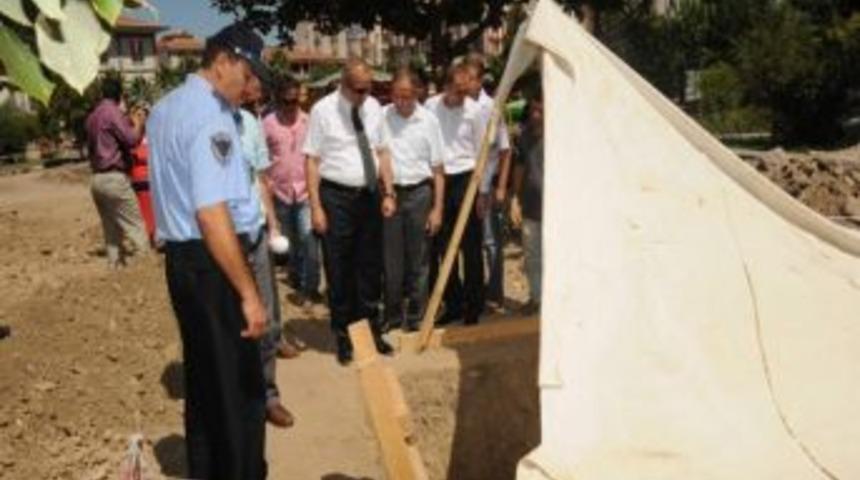 Emekliler Parkı Otoparkı &Ccedil;alışmaları