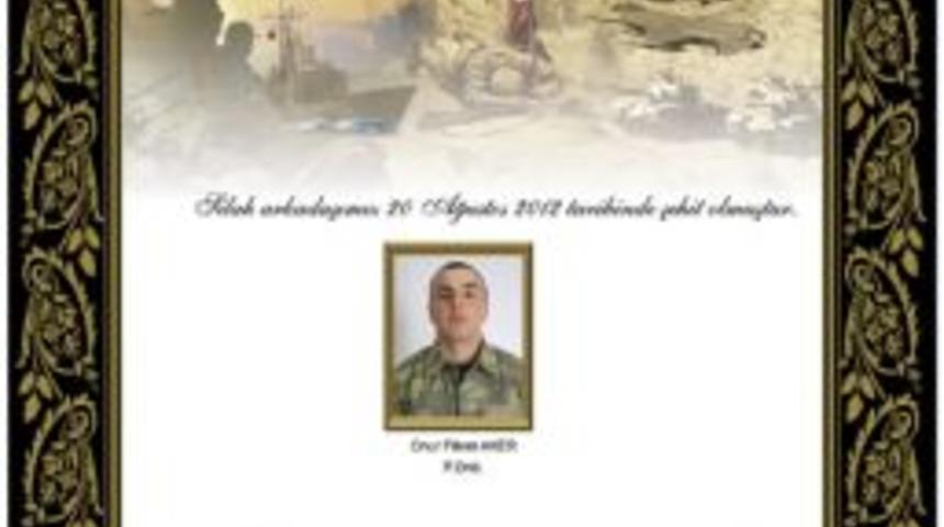 Genelkurmay Başkanı Orgeneral &Ouml;zel'den Başsağlığı Mesajı