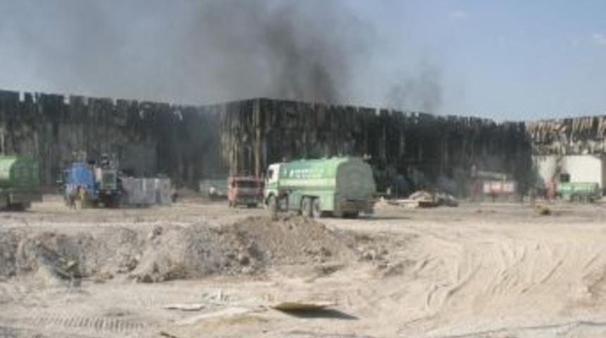 Fabrika İnşaatında Yangın