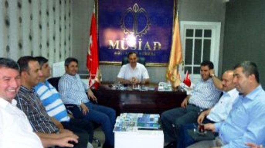 Aydın&rsquo;dan, M&uuml;siad Adıyaman Şubesine Ziyaret