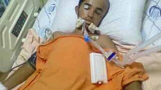 Amcası odunla döverek öldürdü