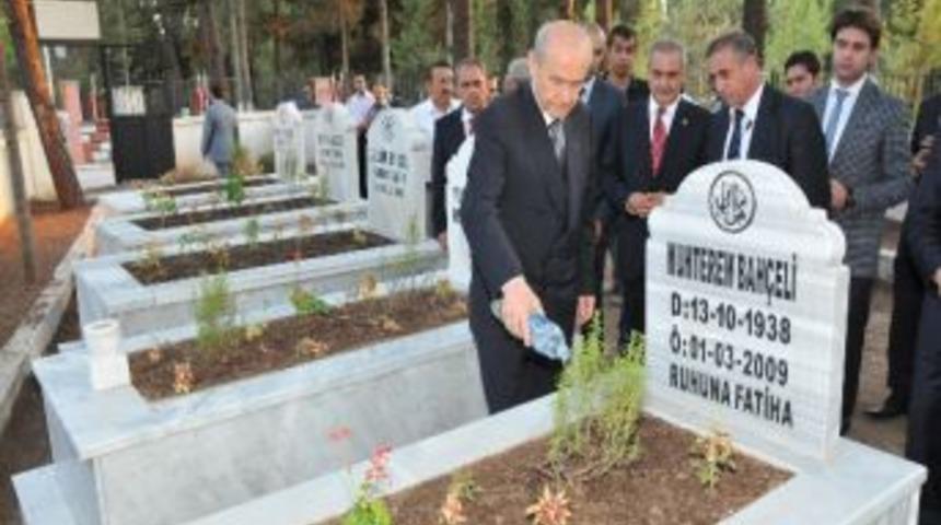 Mhp Genel Başkanı Bah&ccedil;eli Baba Ocağı Osmaniye&rsquo;de