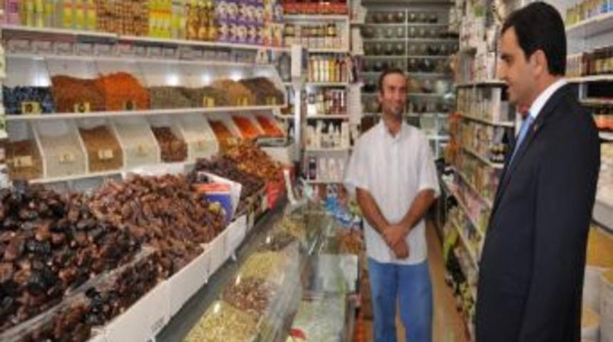 Başkan Bah&ccedil;eci Esnaf Ziyaretlerine Devam Ediyor