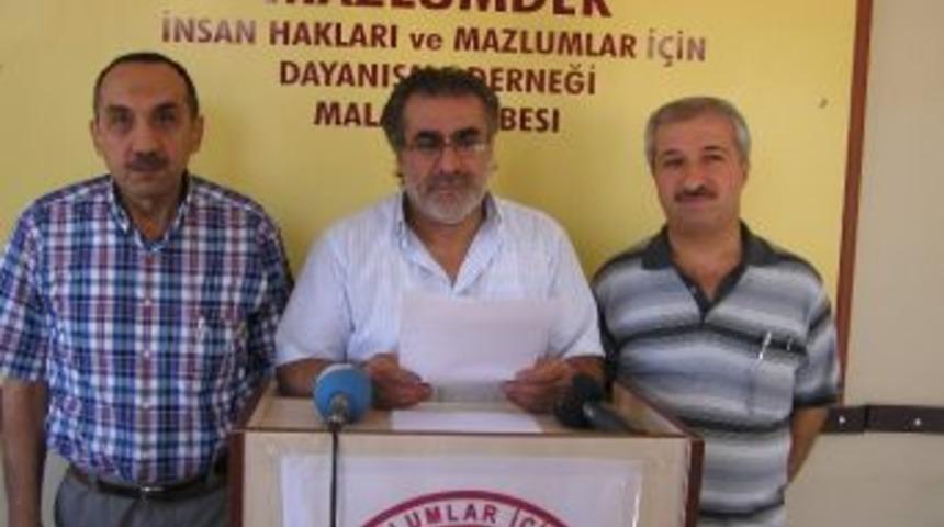 Mazlumder Malatya Şube Başkanı Kadir Yılmaz: