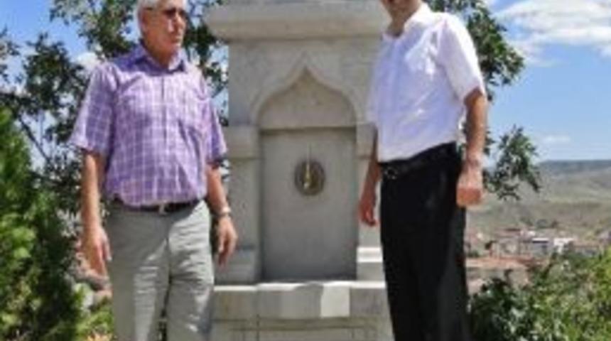 Sungurlu'da Mezarlık &Ccedil;eşmeleri Yenilendi