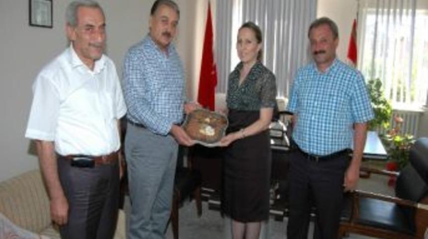 Mesob&rsquo;dan G&uuml;mr&uuml;k Ve Ticaret B&ouml;lge M&uuml;d&uuml;r&uuml;ne Ziyaret