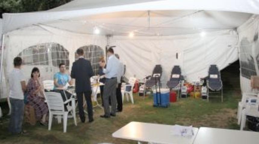 Kağıthane'de Kan Bağışına Yoğun Ilgi