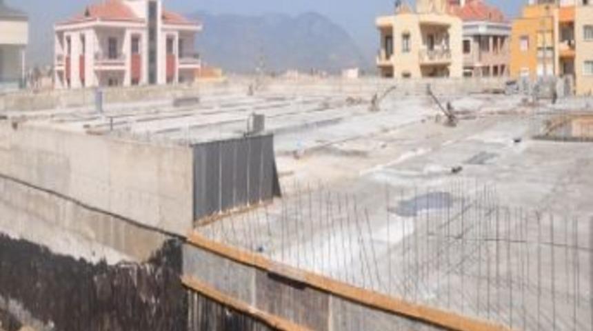 Ergenekon Mahallesi Kapalı Pazaryeri İnşaatı &Ccedil;alışmaları