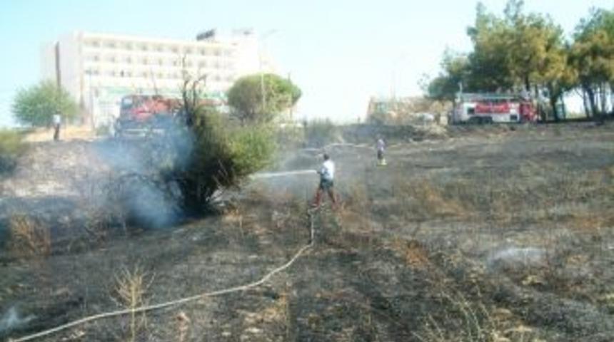 Burhaniye &Ouml;ren Tepe&rsquo;de İkinci Yangın
