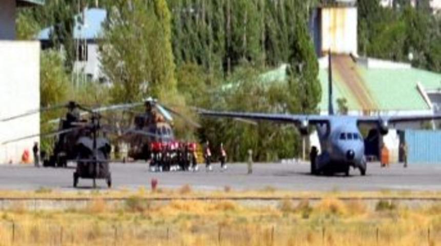 Şehitler Memleketlerine Uğurlandı