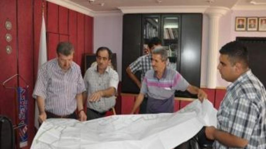 Kanalizasyon &Ccedil;alışması İ&ccedil;in Yer Teslimi Yapıldı