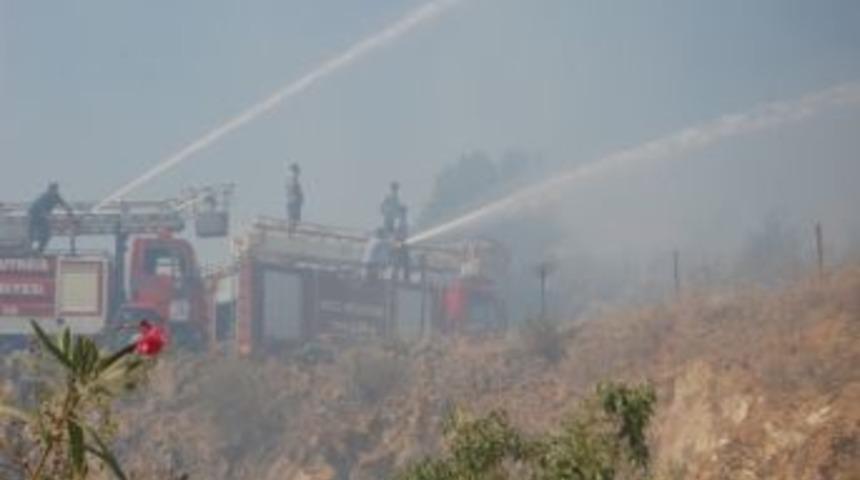 Bodrum&rsquo;da İki Farklı Noktada Orman Yangını