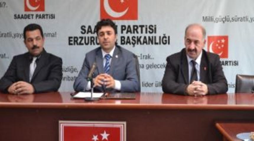 Saadet Partısı İl Başkanı &Ccedil;alık: