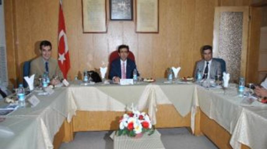 Metab Enc&uuml;men Toplantısı G&uuml;zeloğlu Başkanlığında Yapıldı