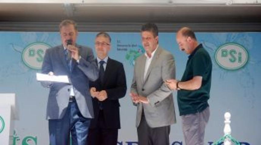 Bakan Eroğlu, 3 Tesisin Temelini Attı