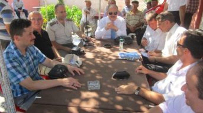 L&uuml;leburgaz Kaymakamı&rsquo;ndan K&ouml;y Ziyaretleri