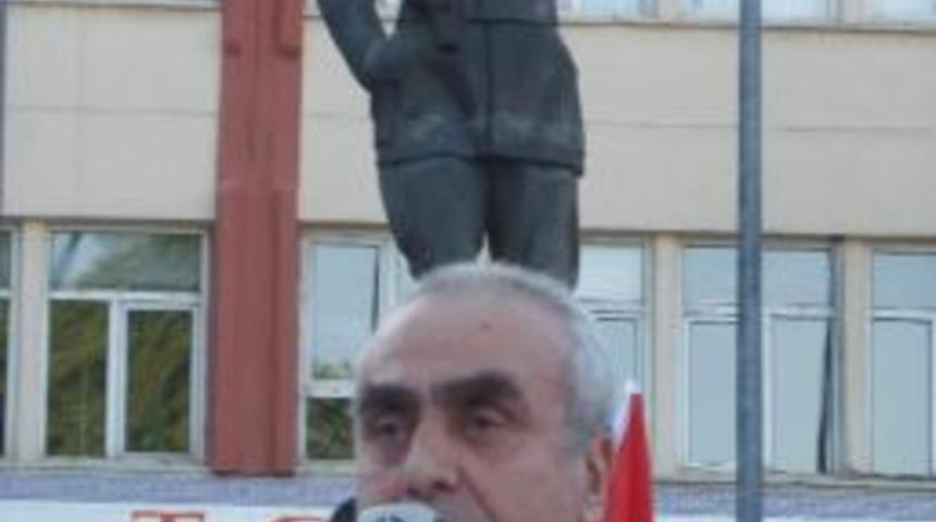 K&uuml;tahya'da Kamu-sen &Uuml;yeleri Ter&ouml;r&uuml; Protesto Etti