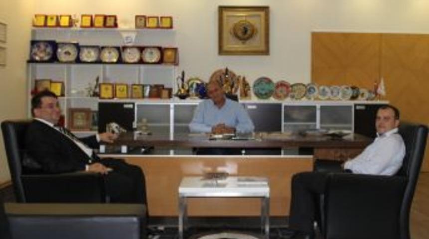 Erkan Ayan'dan, SESOB&rsquo;a veda ziyareti