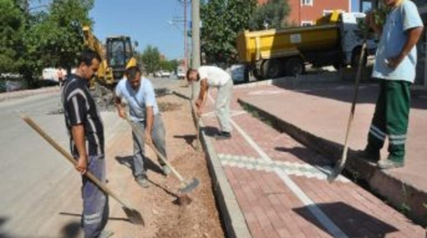 Pınar Caddesi'nde &Ccedil;alışmalar S&uuml;r&uuml;yor