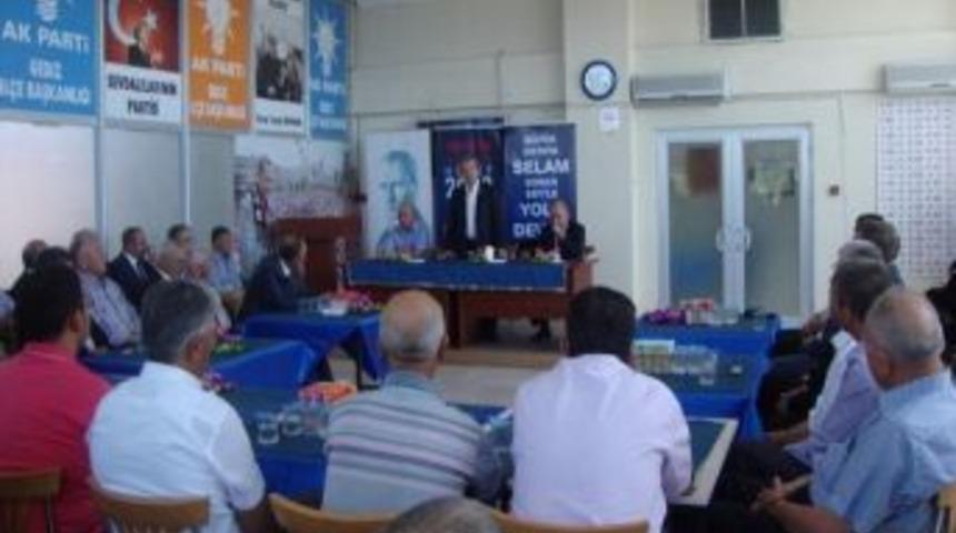 Ak Parti'li Soner Aksoy, Ter&ouml;r&uuml; Lanetleyerek Birlik Ve Beraberlik &Ccedil;ağrısı Yaptı