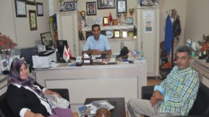 Nur Tatar&rsquo;ın Ailesinden Suat &Ccedil;elik&rsquo;e Ziyaret