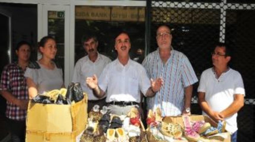 Hayırsever İş Adamından Sevgi Market&rsquo;e 10 Bin &Ccedil;ift Akakabı