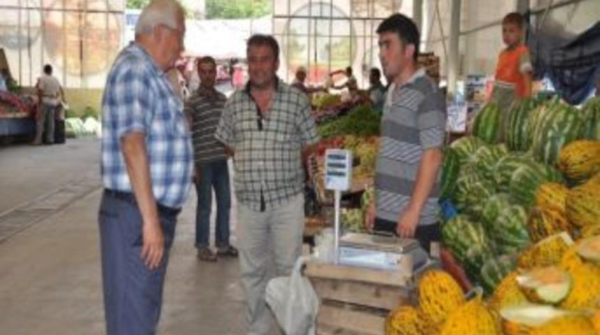 Posbıyık Pazaryerini İnceledi