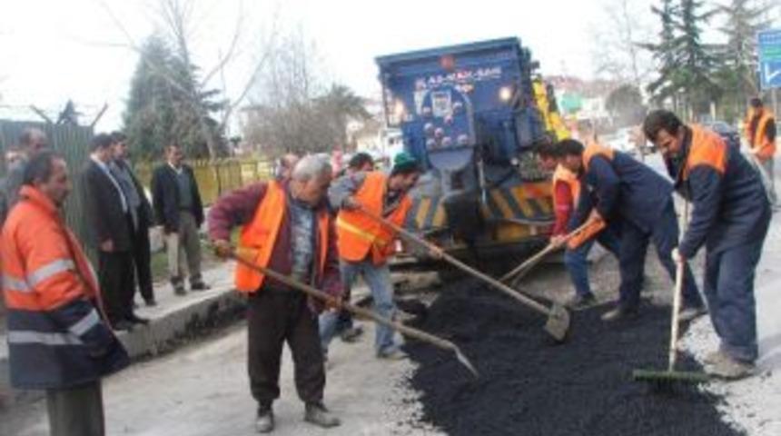 B&uuml;y&uuml;kşehir Kendi Asfaltını &Uuml;retiyor