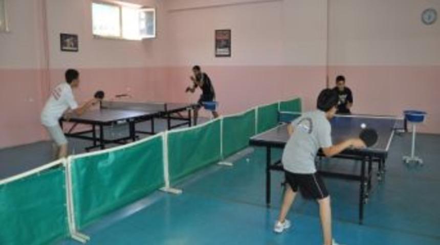 Masa Tenis&ccedil;iler Kamp Hazırlıklarını S&uuml;rd&uuml;r&uuml;yor