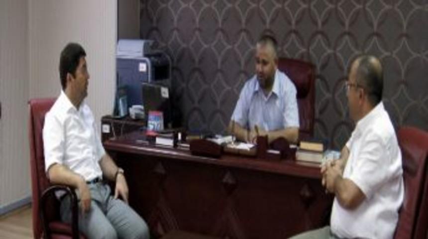 Milletvekili Tun&ccedil;, Ulus İl&ccedil;e M&uuml;ft&uuml;l&uuml;ğ&uuml;'n&uuml; Ziyaret Etti