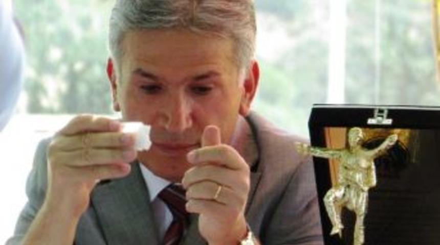 &Ouml;demiş Kaymakamı Ko&ccedil;oğlu&rsquo;na Duygusal Veda