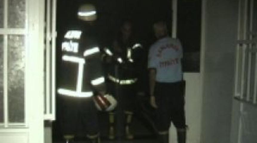 Kız lisesinde yangın paniği