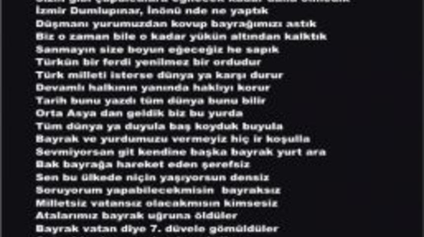 Manavgat'ta Pankartlı Tepki