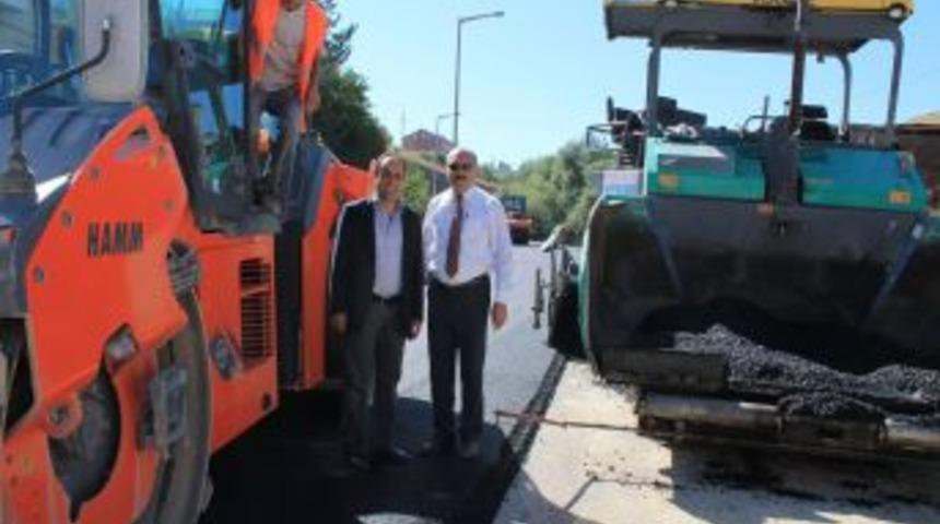Y&uuml;zde 85'i Kazılan Bayburt Il Merkezinde Asfaltlama &Ccedil;alışmaları Başladı