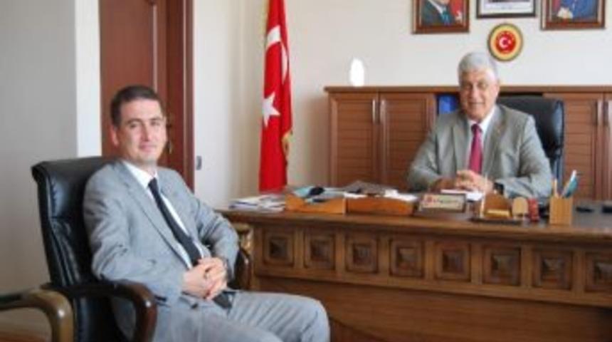 Kaymakam Maraşlı&rsquo;dan Veda Ziyareti