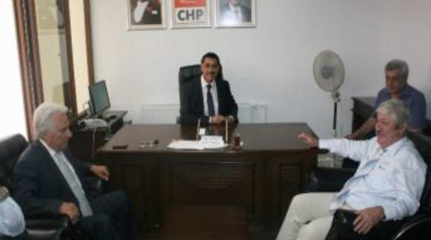 Antalya B&uuml;y&uuml;kşehir Belediye Başkanı Akaydın, Afyonkarahisar Chp İl Başkanlığını Ziyaret Etti