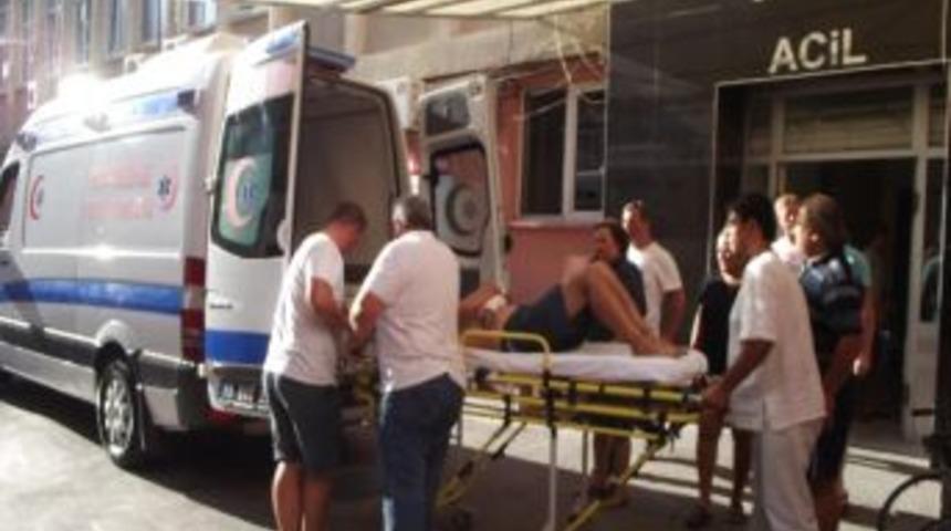 Ayvalık&rsquo;ta Korkutan Kaza