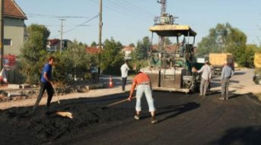 Pınar Caddesi Boydan Boya Asfaltlandı