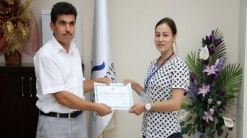 G&uuml;rc&uuml; &Ouml;ğrenciler Stajlarını Tamamladı