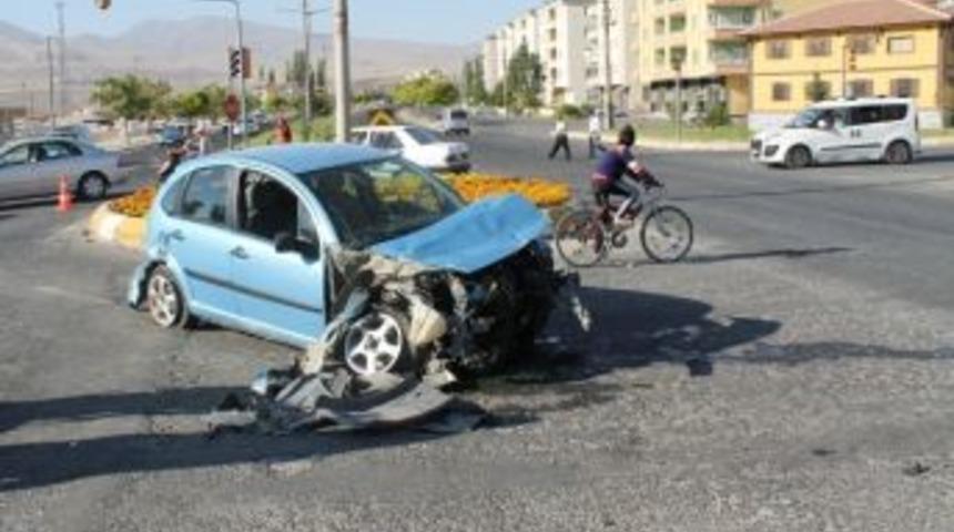 Bor’da Trafik Kazası 1 Yaralı