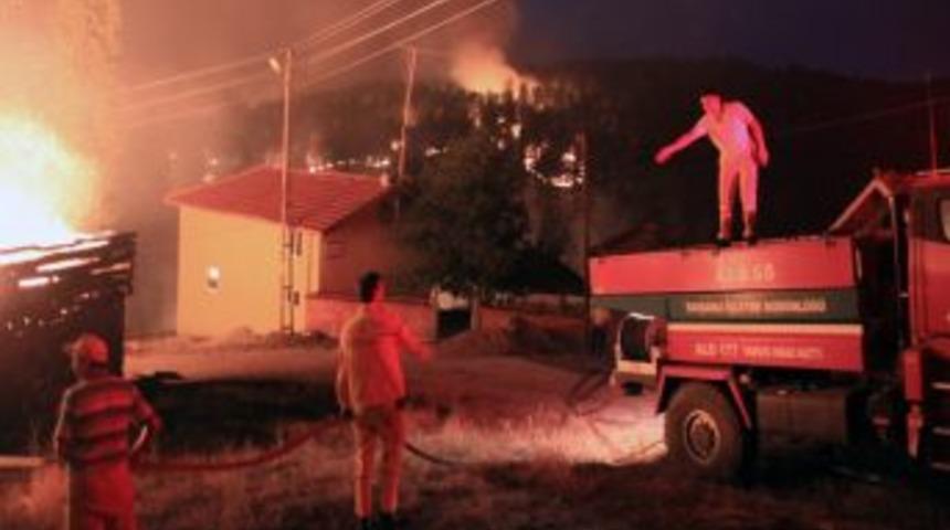 K&uuml;tahya'da korkun&ccedil; orman yangını!