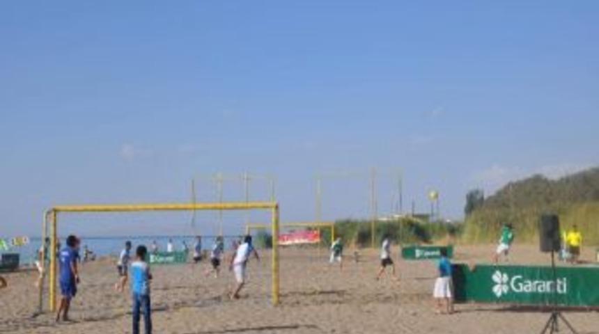 Tff Garanti Plaj Futbolu &Ccedil;i&ccedil;ekli Etabı Sona Erdi