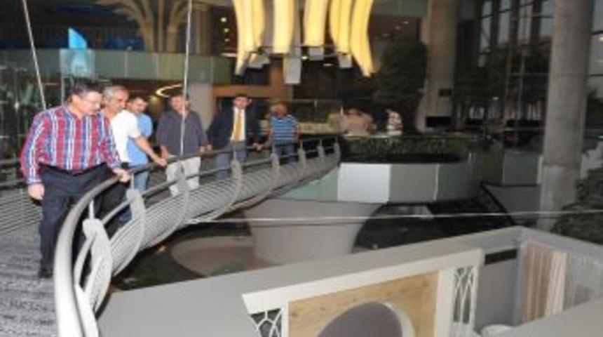 Başkan G&ouml;k&ccedil;ek, G&uuml;neypark Proje Alanını Gezdi