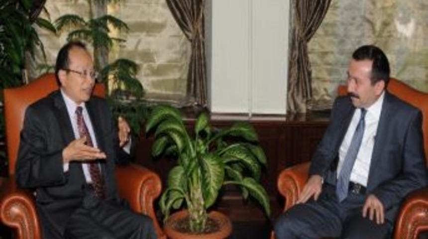 Tayvan B&uuml;y&uuml;kel&ccedil;isi&rsquo;nden Sel&ccedil;uk&rsquo;a İşbirliği Ziyareti