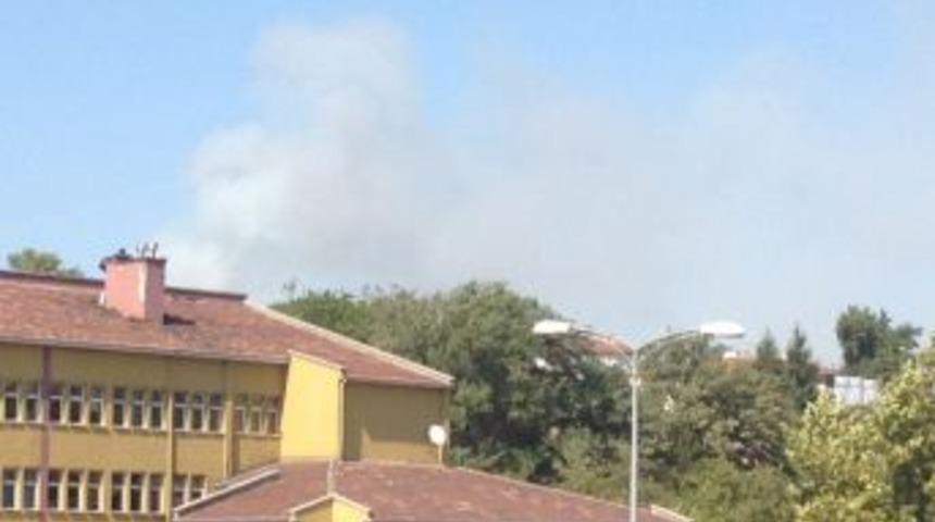 Karab&uuml;k&rsquo;te Orman Yangını